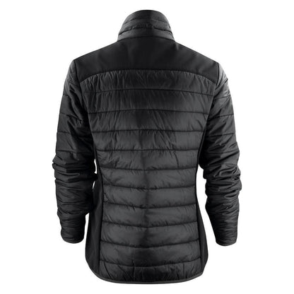 Black - Back - Printer Womens-Ladies Expedition Soft Shell Jacket