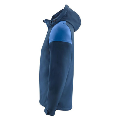 Navy-Cobalt Blue - Side - Printer Mens Prime Soft Shell Jacket