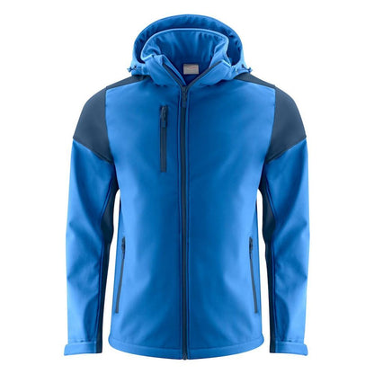 Cobalt Blue-Navy - Front - Printer Mens Prime Soft Shell Jacket