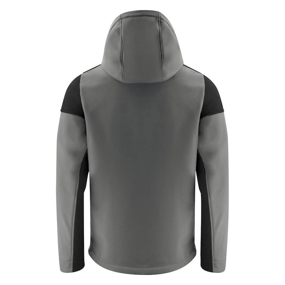Anthracite-Black - Side - Printer Mens Prime Soft Shell Jacket