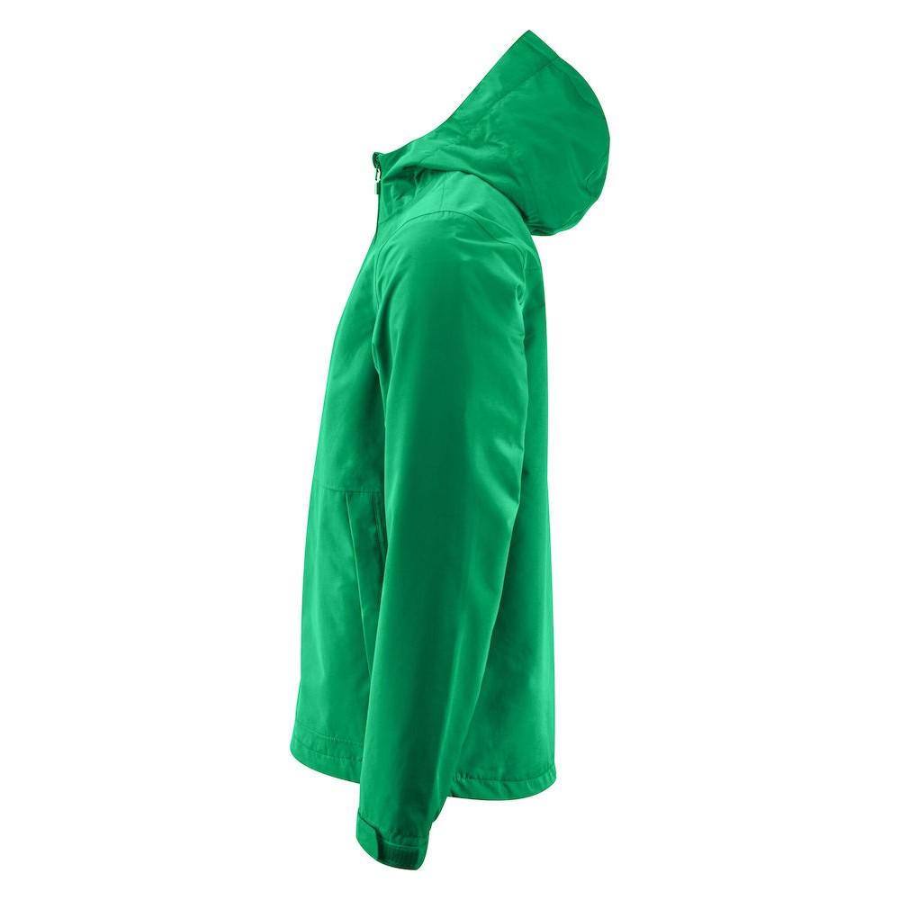 Fresh Green - Side - Printer Mens Hiker Jacket