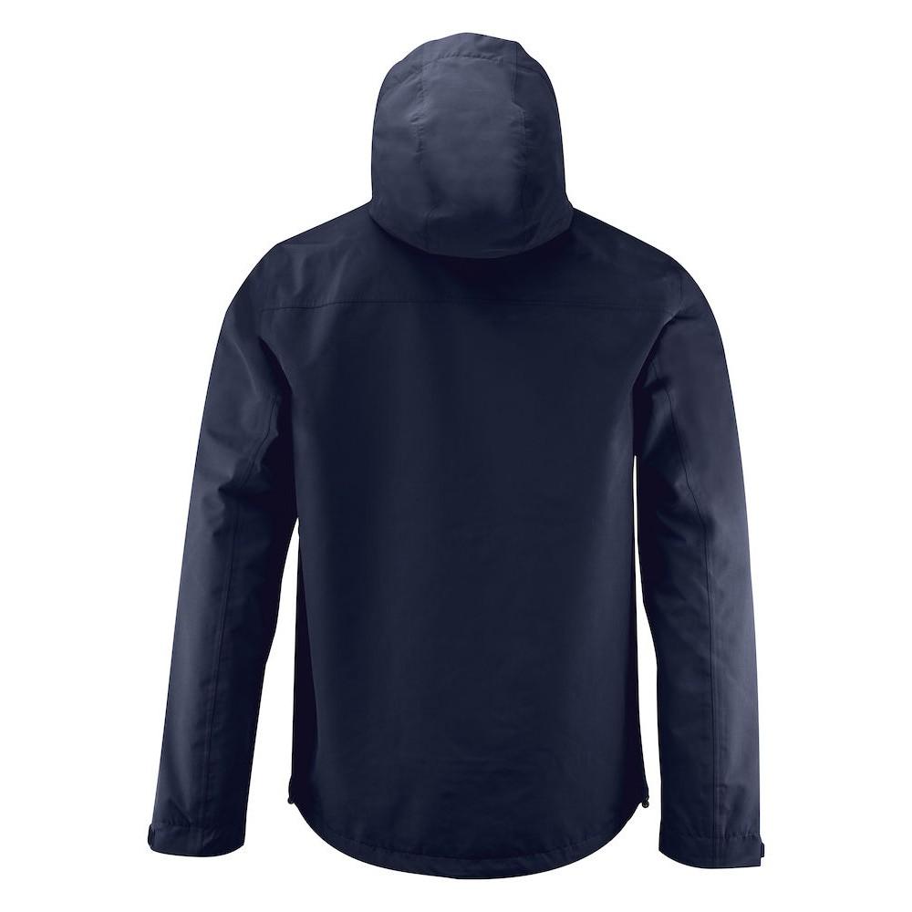 Navy - Back - Printer Mens Hiker Jacket