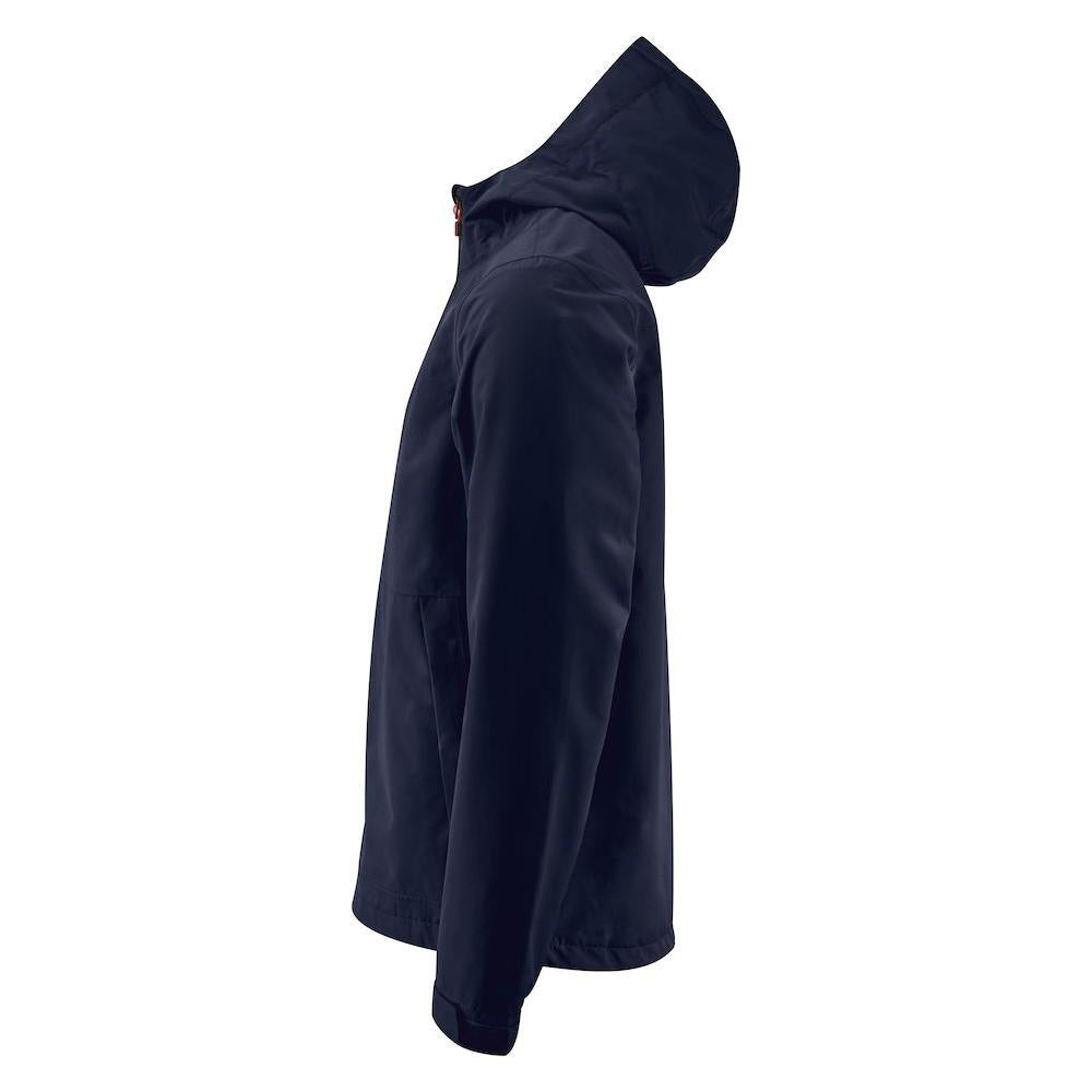 Navy - Side - Printer Mens Hiker Jacket