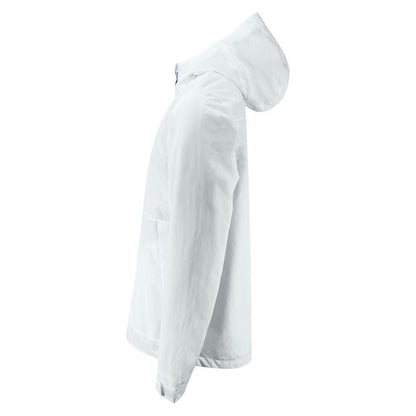 White - Side - Printer Mens Hiker Jacket