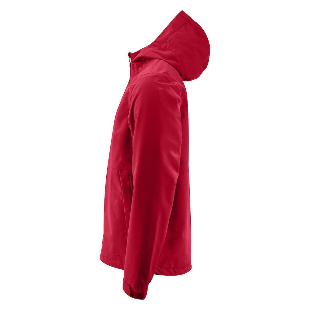 Red - Side - Printer Mens Hiker Jacket