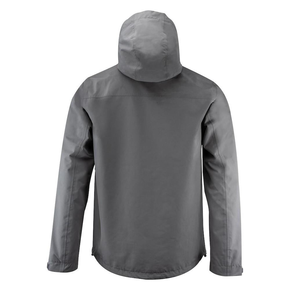 Steel Grey - Back - Printer Mens Hiker Jacket
