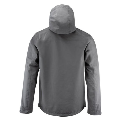 Steel Grey - Back - Printer Mens Hiker Jacket