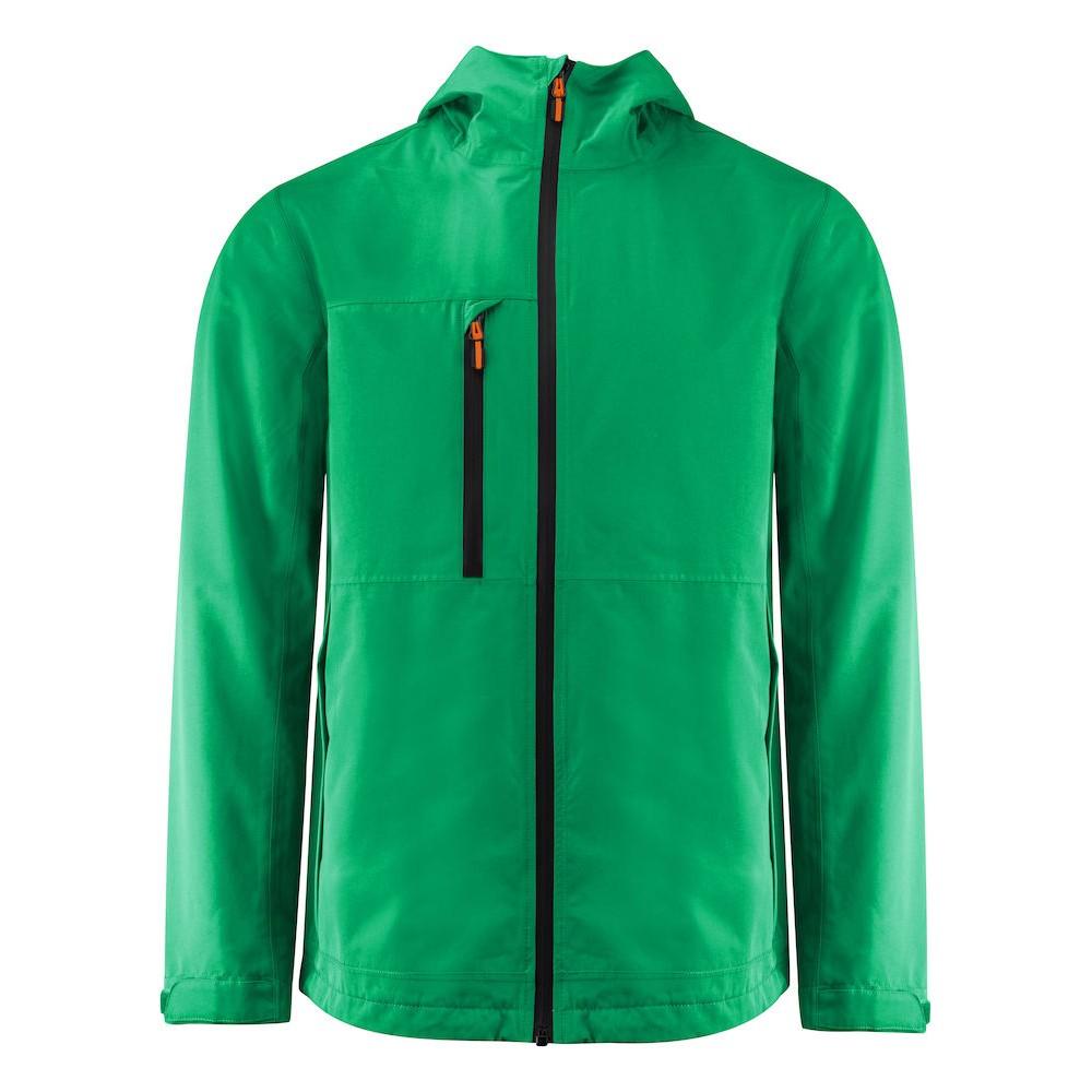 Fresh Green - Front - Printer Mens Hiker Jacket