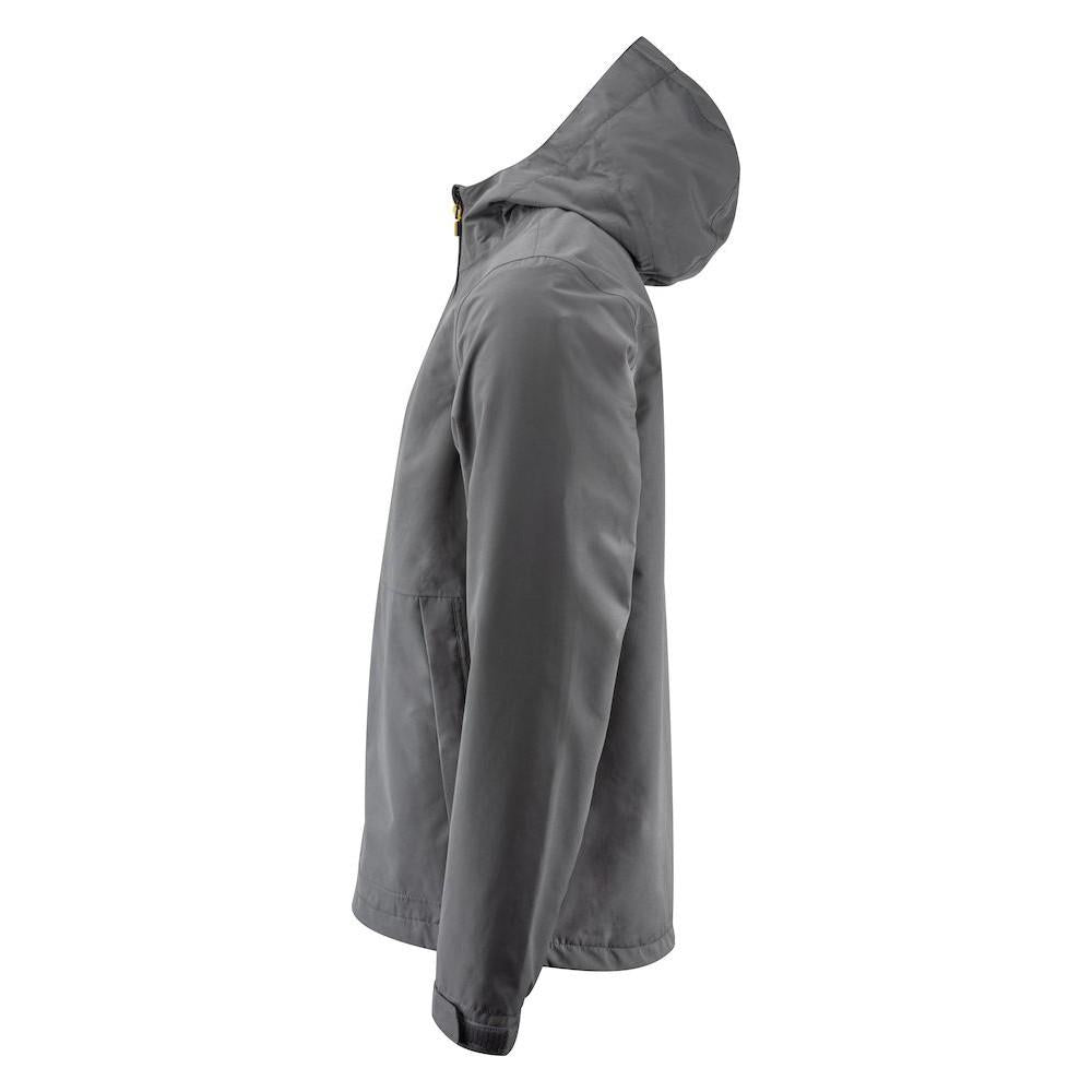 Steel Grey - Side - Printer Mens Hiker Jacket
