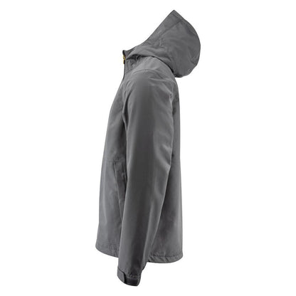 Steel Grey - Side - Printer Mens Hiker Jacket