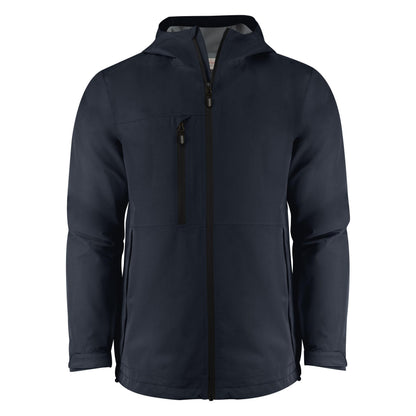 Dark Navy - Back - Printer Mens Hiker Jacket