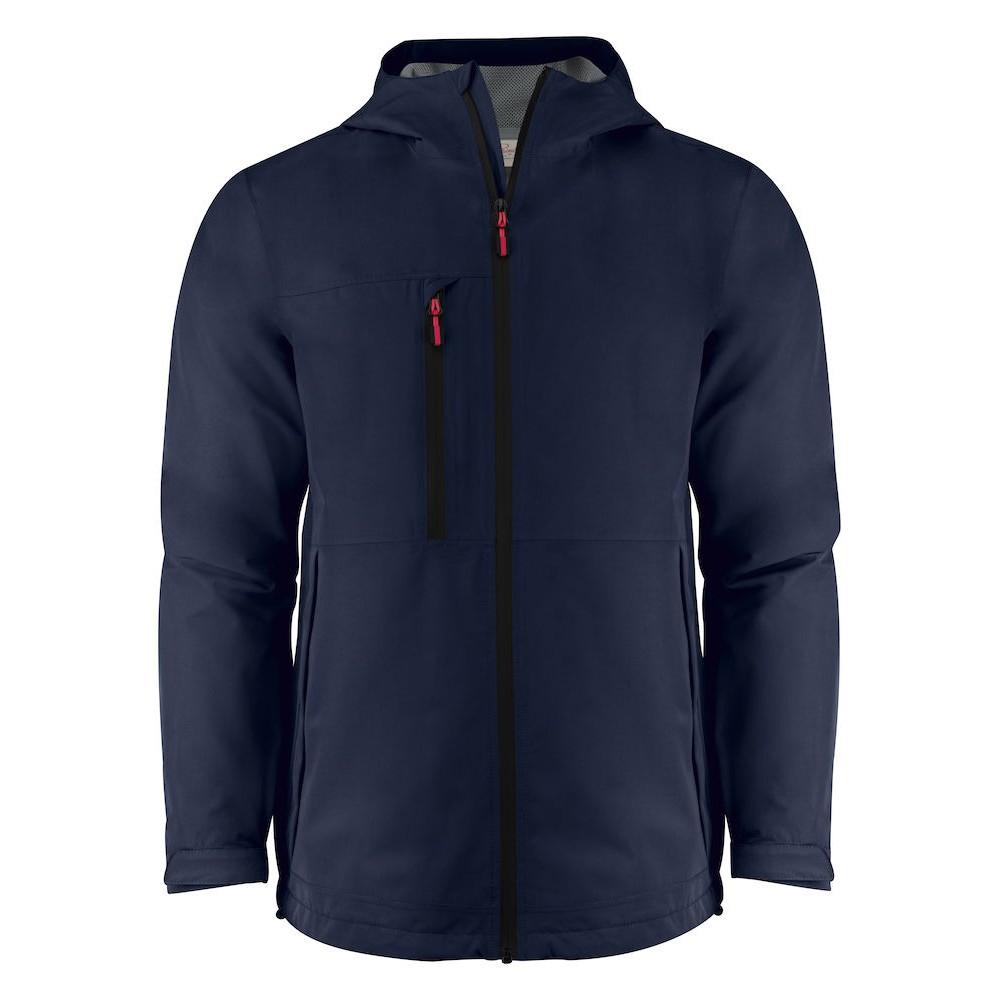 Navy - Front - Printer Mens Hiker Jacket