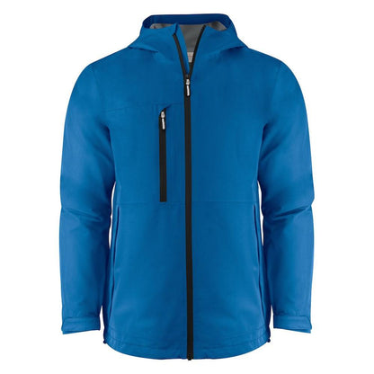 Ocean Blue - Front - Printer Mens Hiker Jacket