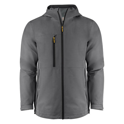 Steel Grey - Front - Printer Mens Hiker Jacket