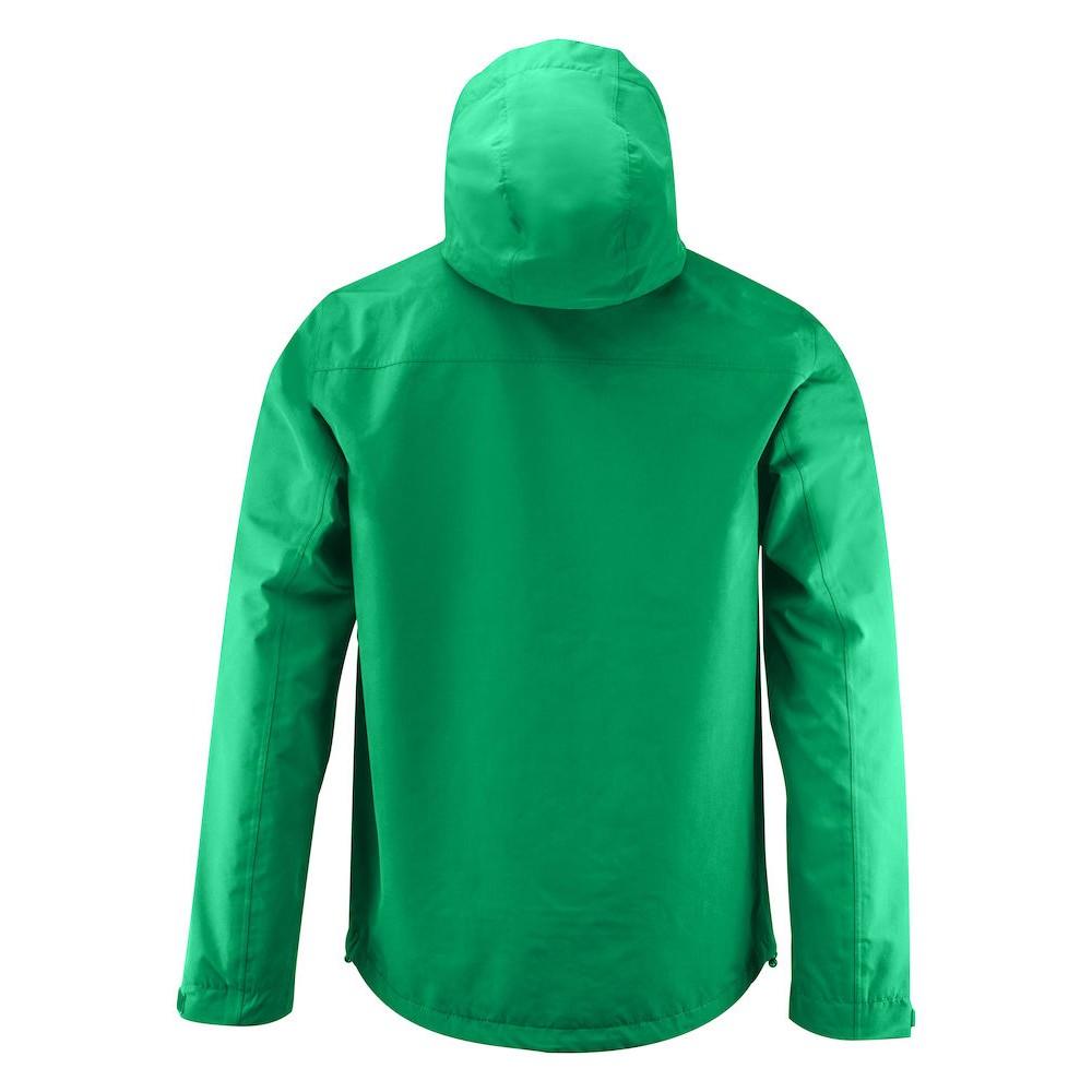 Fresh Green - Back - Printer Mens Hiker Jacket