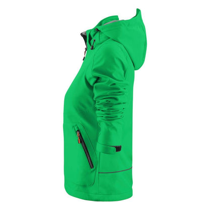 Fresh Green - Lifestyle - Printer Womens-Ladies Karting Soft Shell Jacket