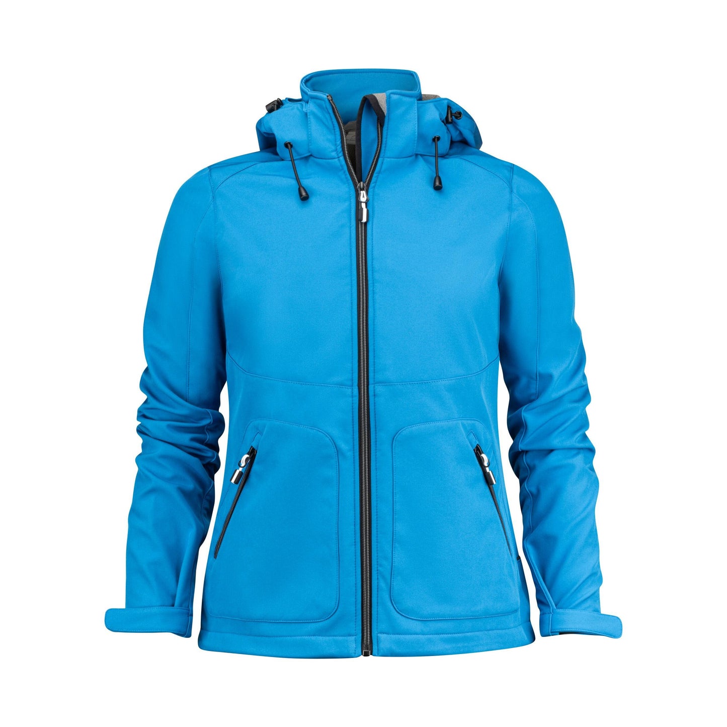 Dark Navy - Front - Printer Womens-Ladies Karting Soft Shell Jacket