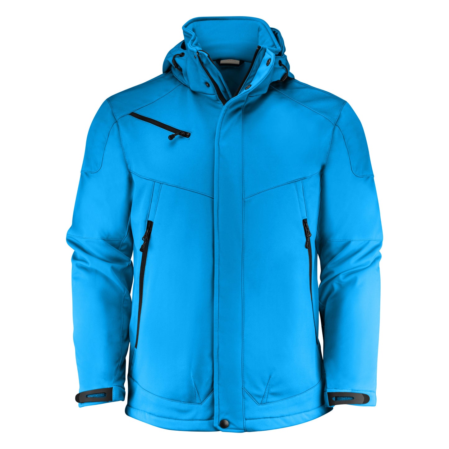 Ocean Blue - Front - Printer Mens Skeleton Jacket
