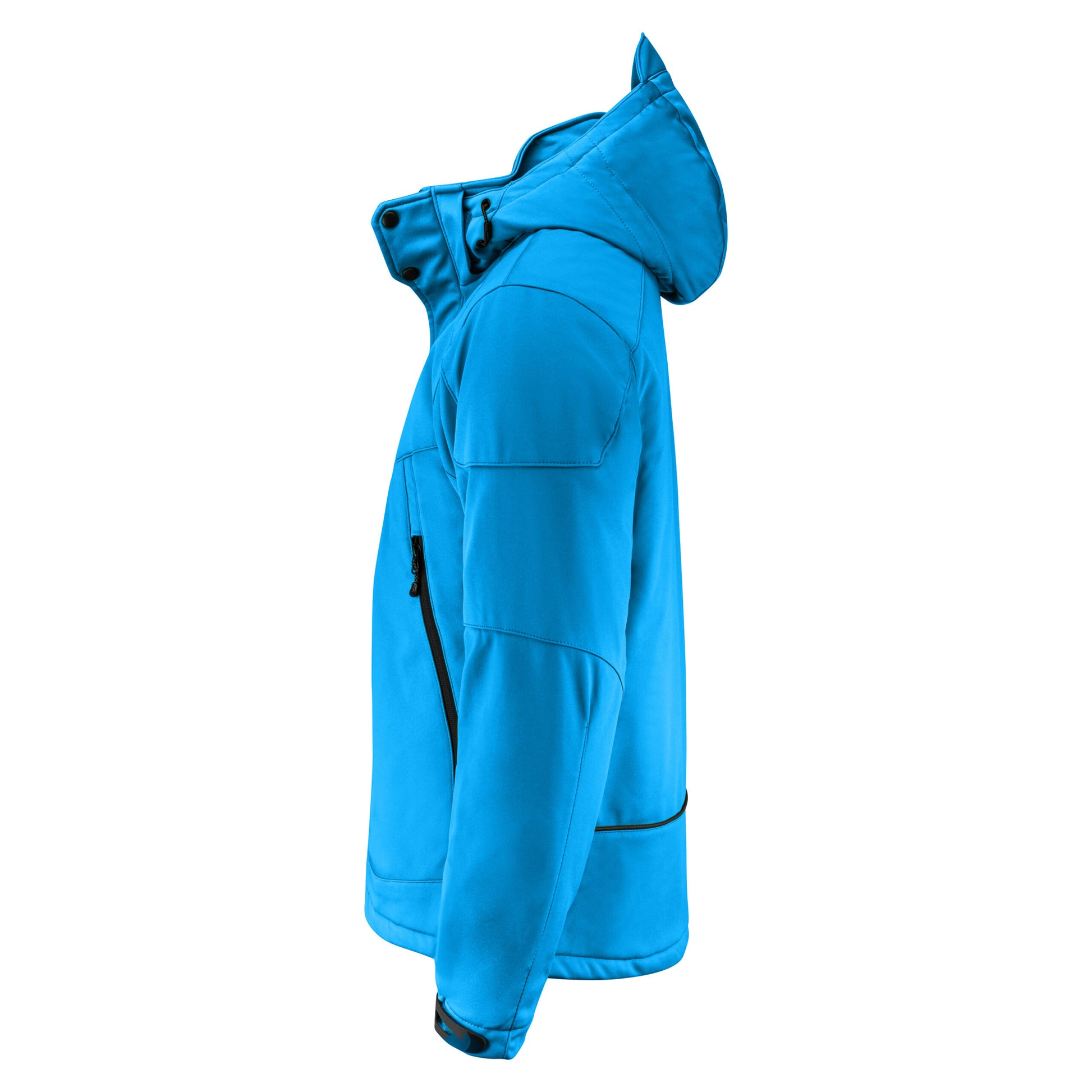 Ocean Blue - Side - Printer Mens Skeleton Jacket