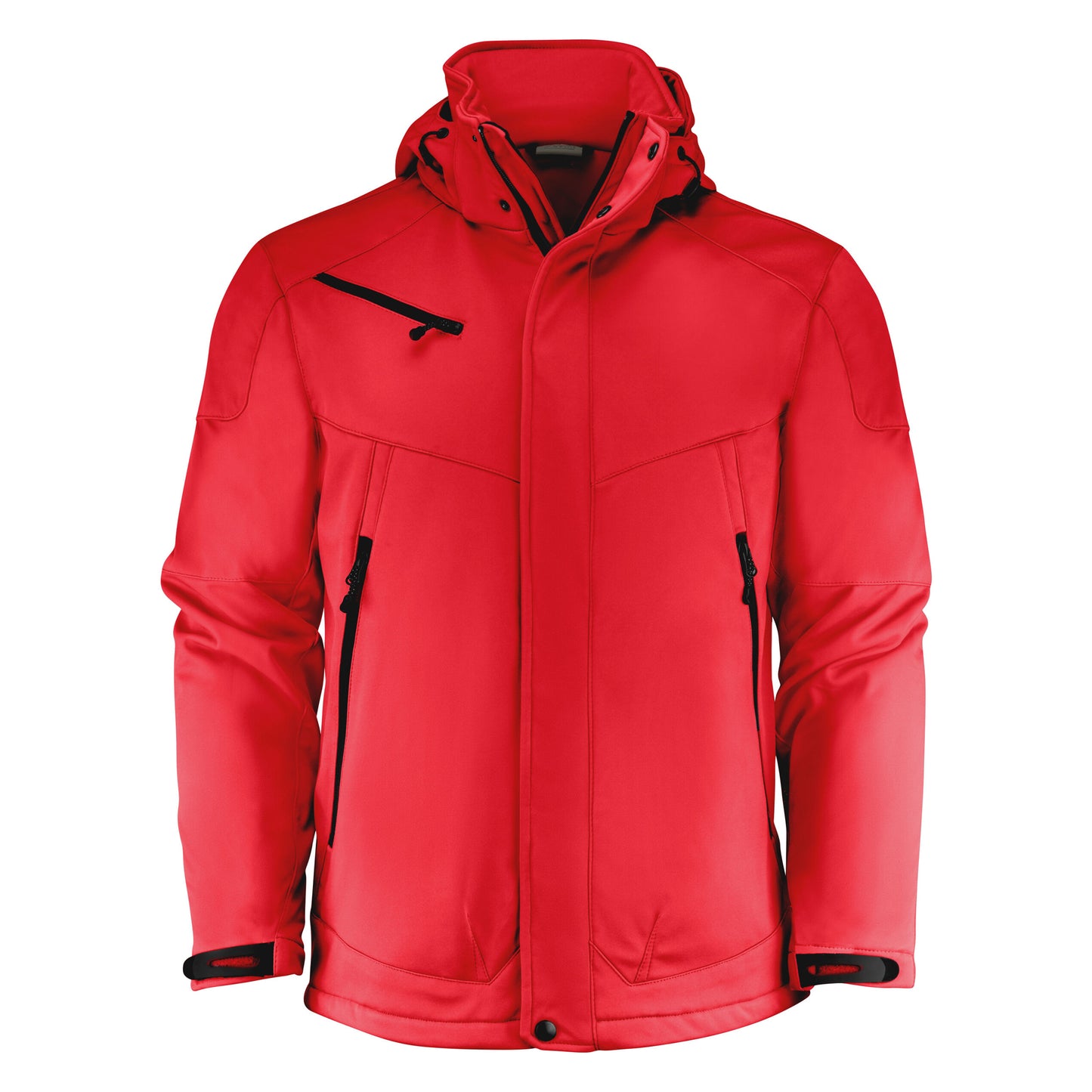 Red - Front - Printer Mens Skeleton Jacket
