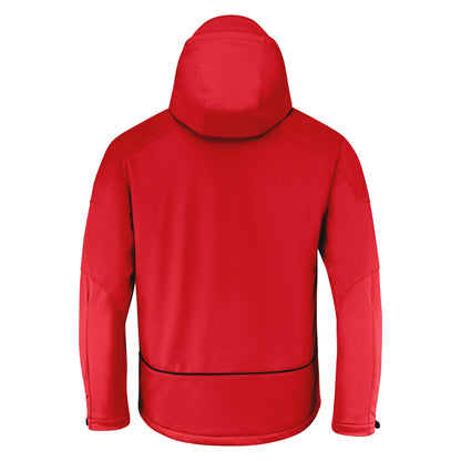 Red - Back - Printer Mens Skeleton Jacket
