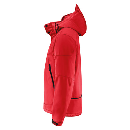 Red - Side - Printer Mens Skeleton Jacket