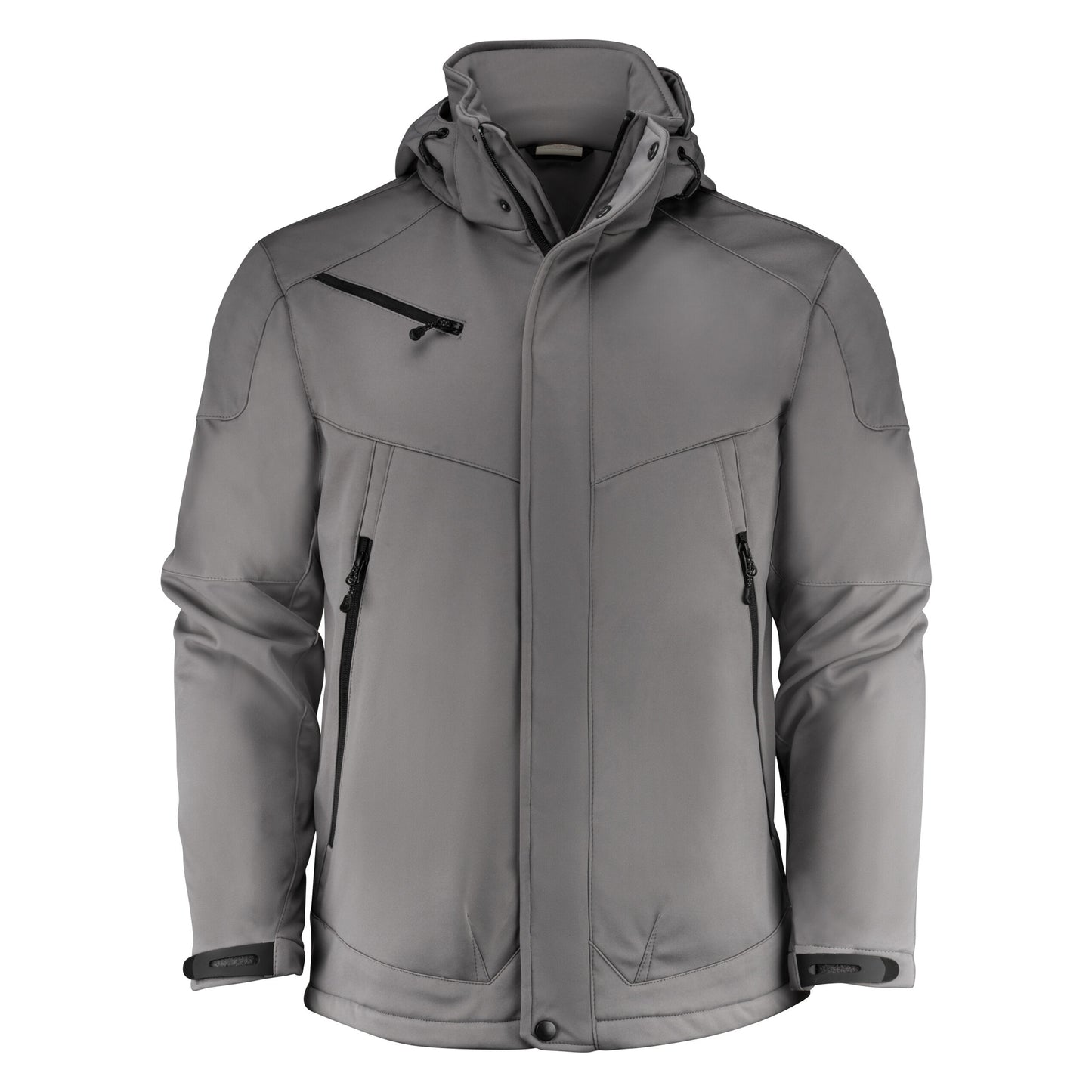 Steel Grey - Front - Printer Mens Skeleton Jacket