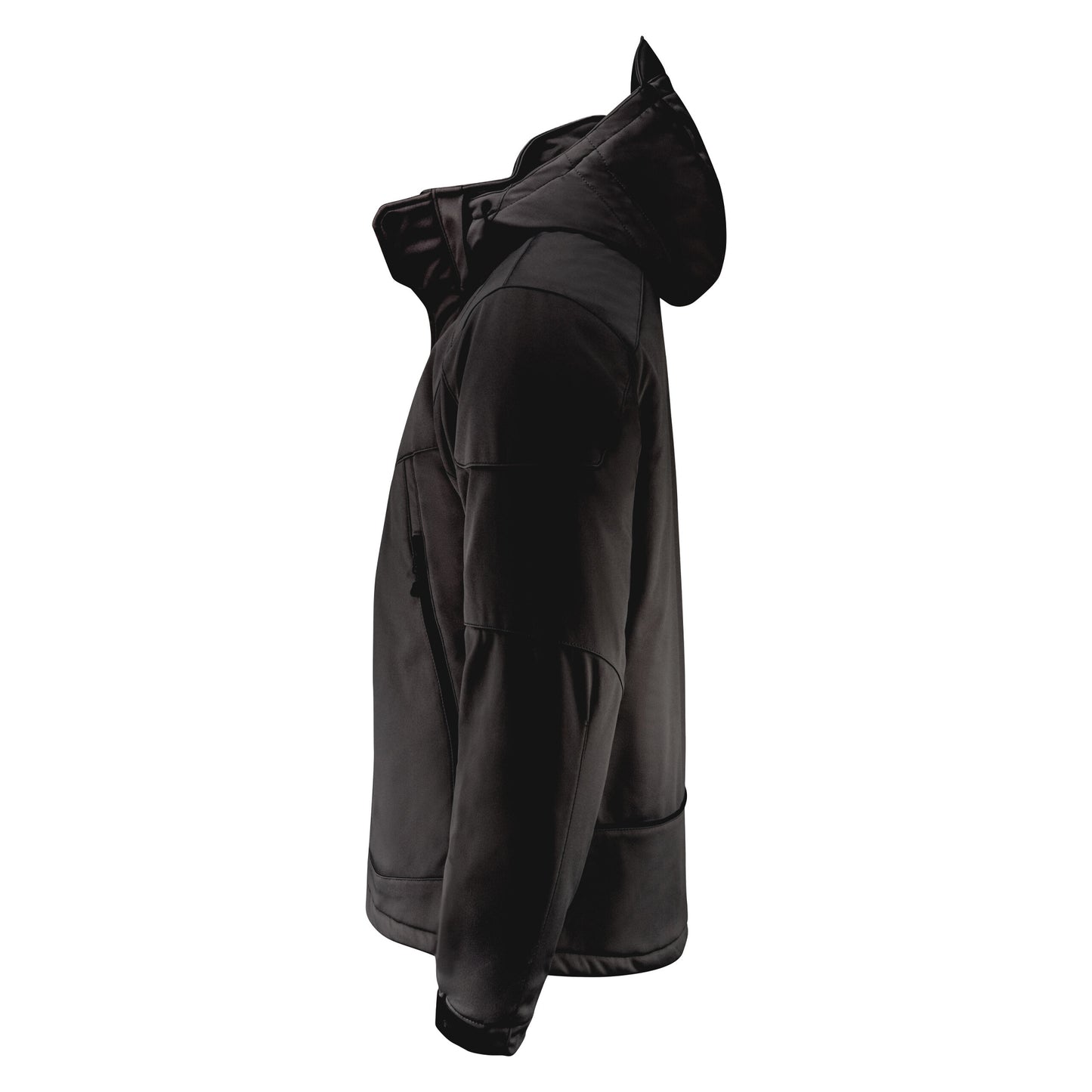 Black - Side - Printer Mens Skeleton Jacket