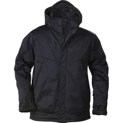 Navy - Front - Printer Mens Skeleton Jacket