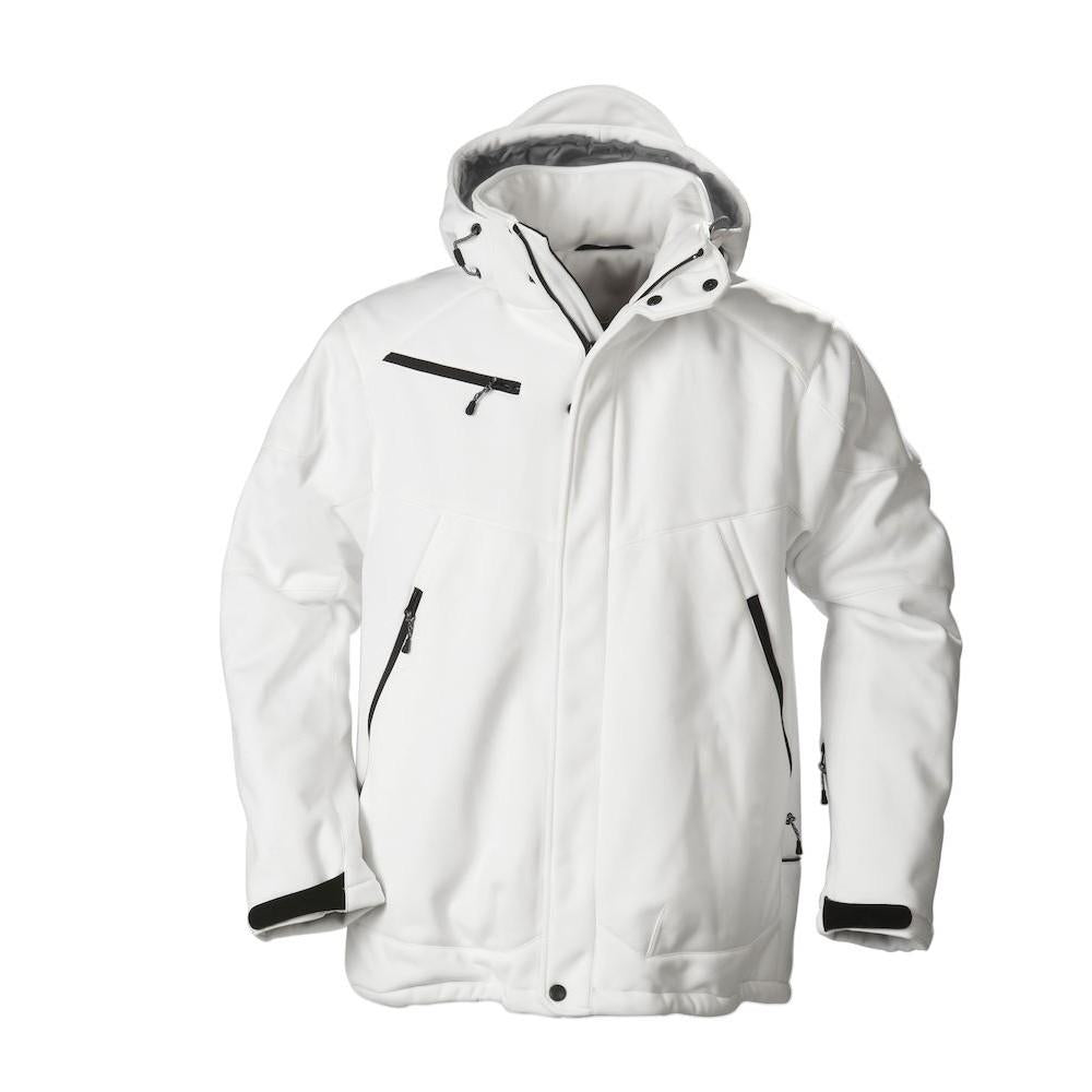 White - Front - Printer Mens Skeleton Jacket