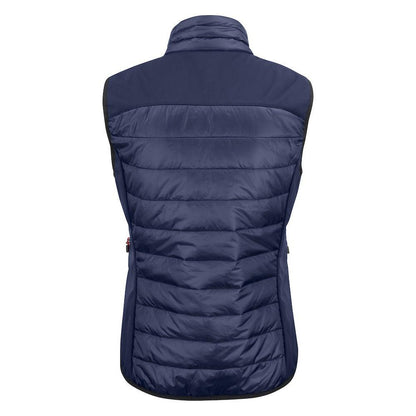Navy - Back - Printer Womens-Ladies Expedition Gilet