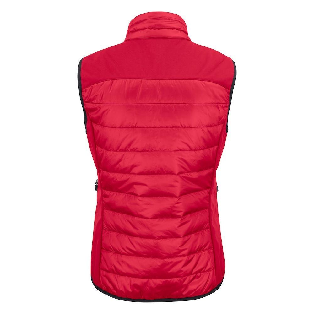 Red - Back - Printer Womens-Ladies Expedition Gilet