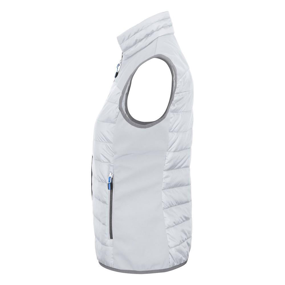 White - Lifestyle - Printer Womens-Ladies Expedition Gilet