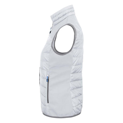 White - Lifestyle - Printer Womens-Ladies Expedition Gilet