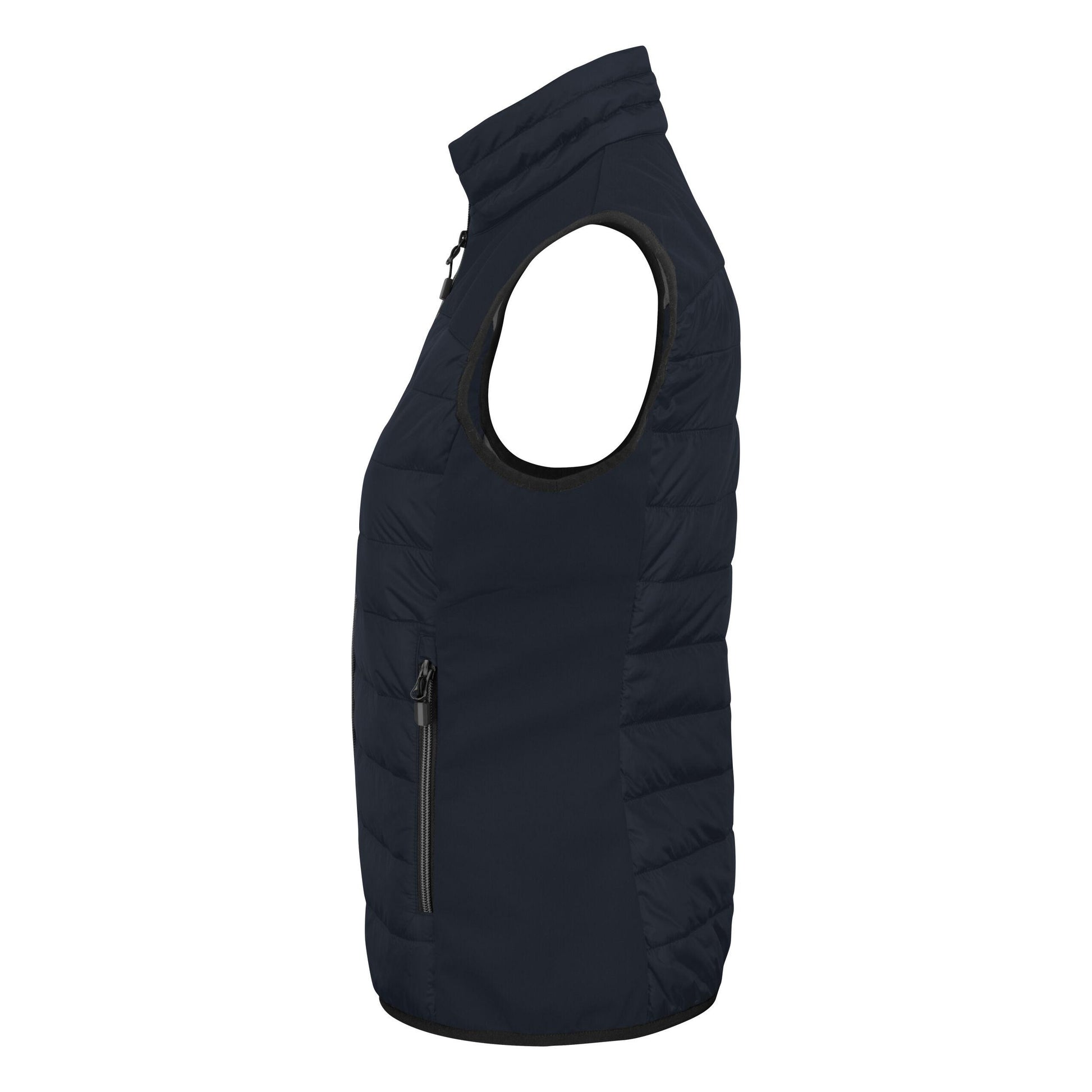 Dark Navy - Side - Printer Womens-Ladies Expedition Gilet