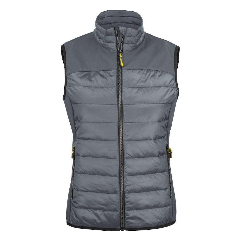 Steel Grey - Front - Printer Womens-Ladies Expedition Gilet