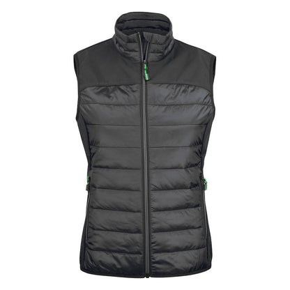 Black - Front - Printer Womens-Ladies Expedition Gilet