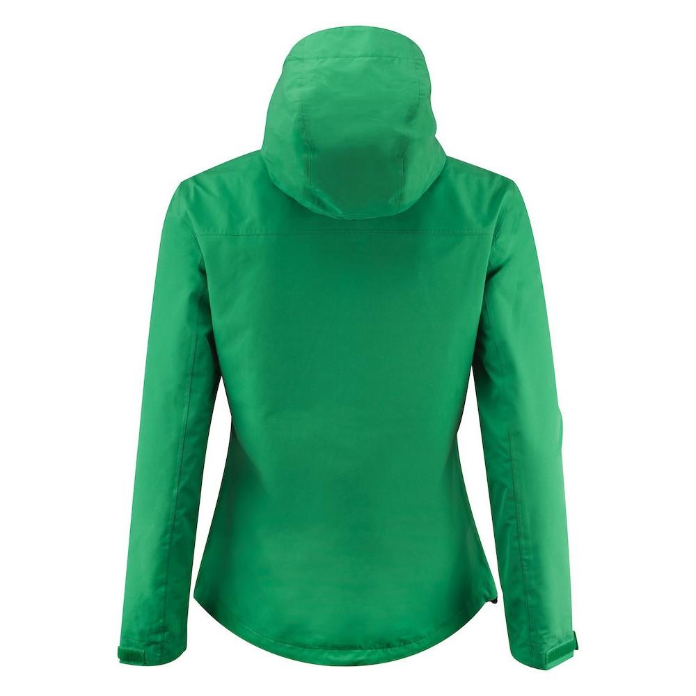 Fresh Green - Back - Printer Womens-Ladies Hiker Lady Jacket