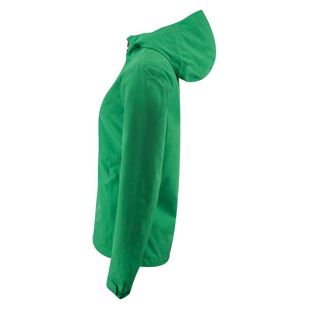 Fresh Green - Side - Printer Womens-Ladies Hiker Lady Jacket