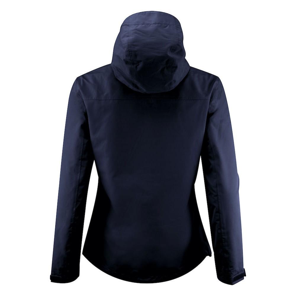 Navy - Back - Printer Womens-Ladies Hiker Lady Jacket