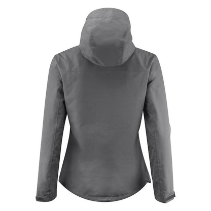 Steel Grey - Back - Printer Womens-Ladies Hiker Lady Jacket