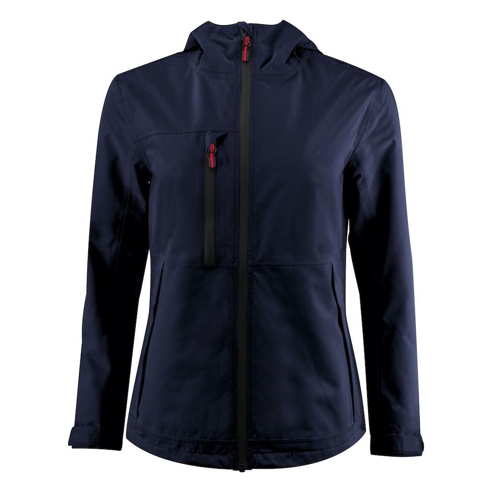 Navy - Front - Printer Womens-Ladies Hiker Lady Jacket