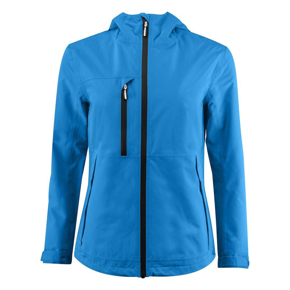 Ocean Blue - Front - Printer Womens-Ladies Hiker Lady Jacket
