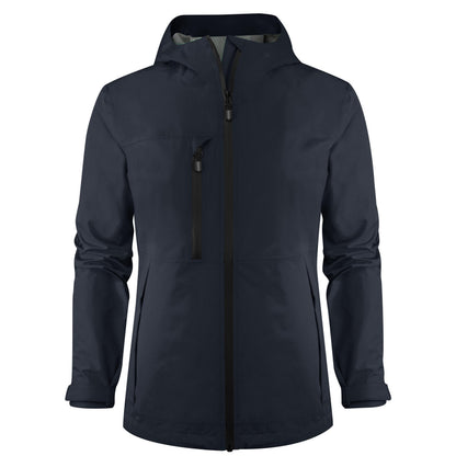 Dark Navy - Back - Printer Womens-Ladies Hiker Lady Jacket