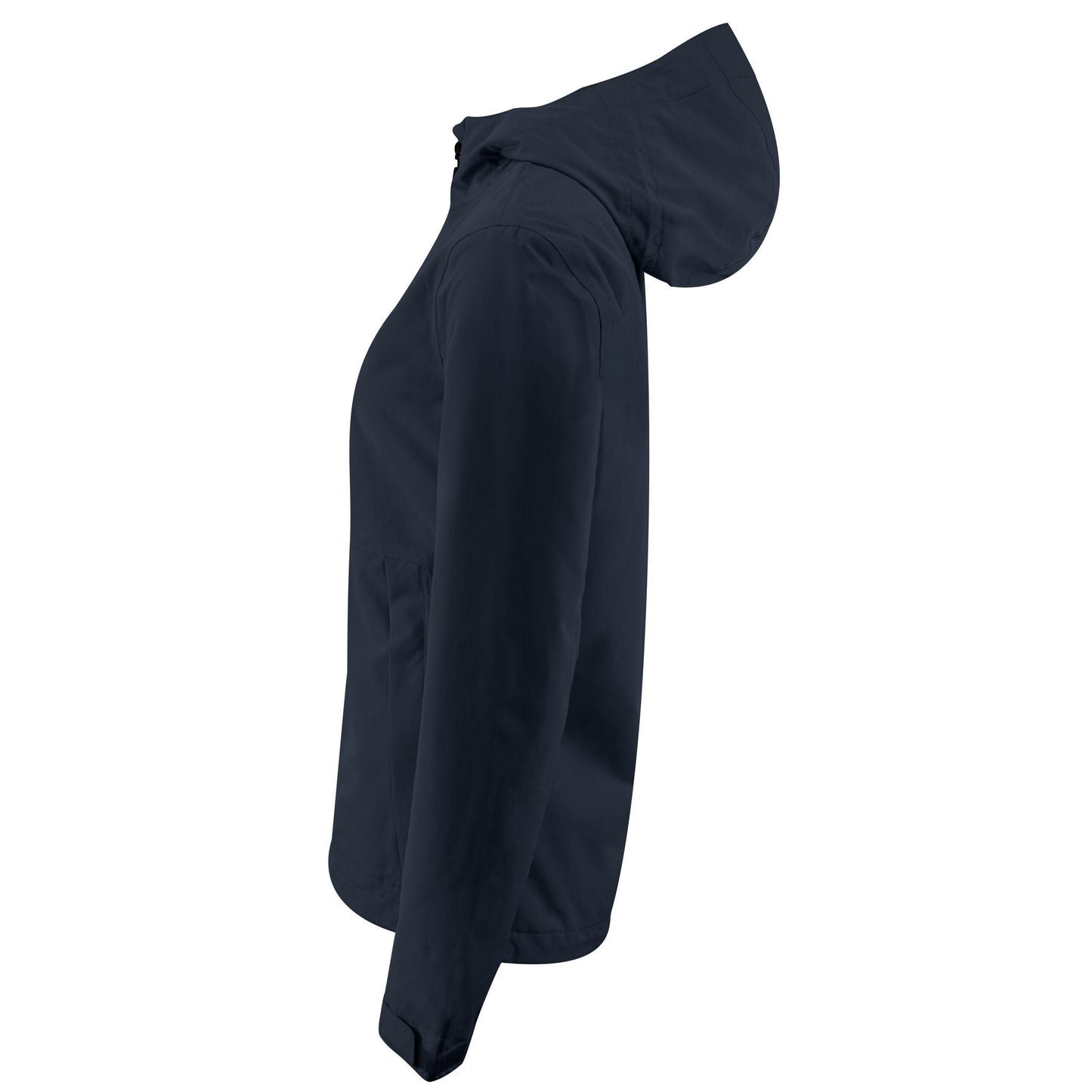 Dark Navy - Side - Printer Womens-Ladies Hiker Lady Jacket