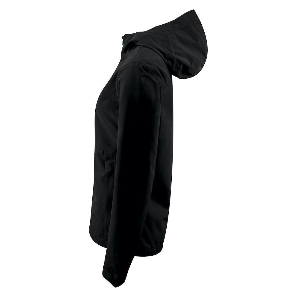 Black - Side - Printer Womens-Ladies Hiker Lady Jacket