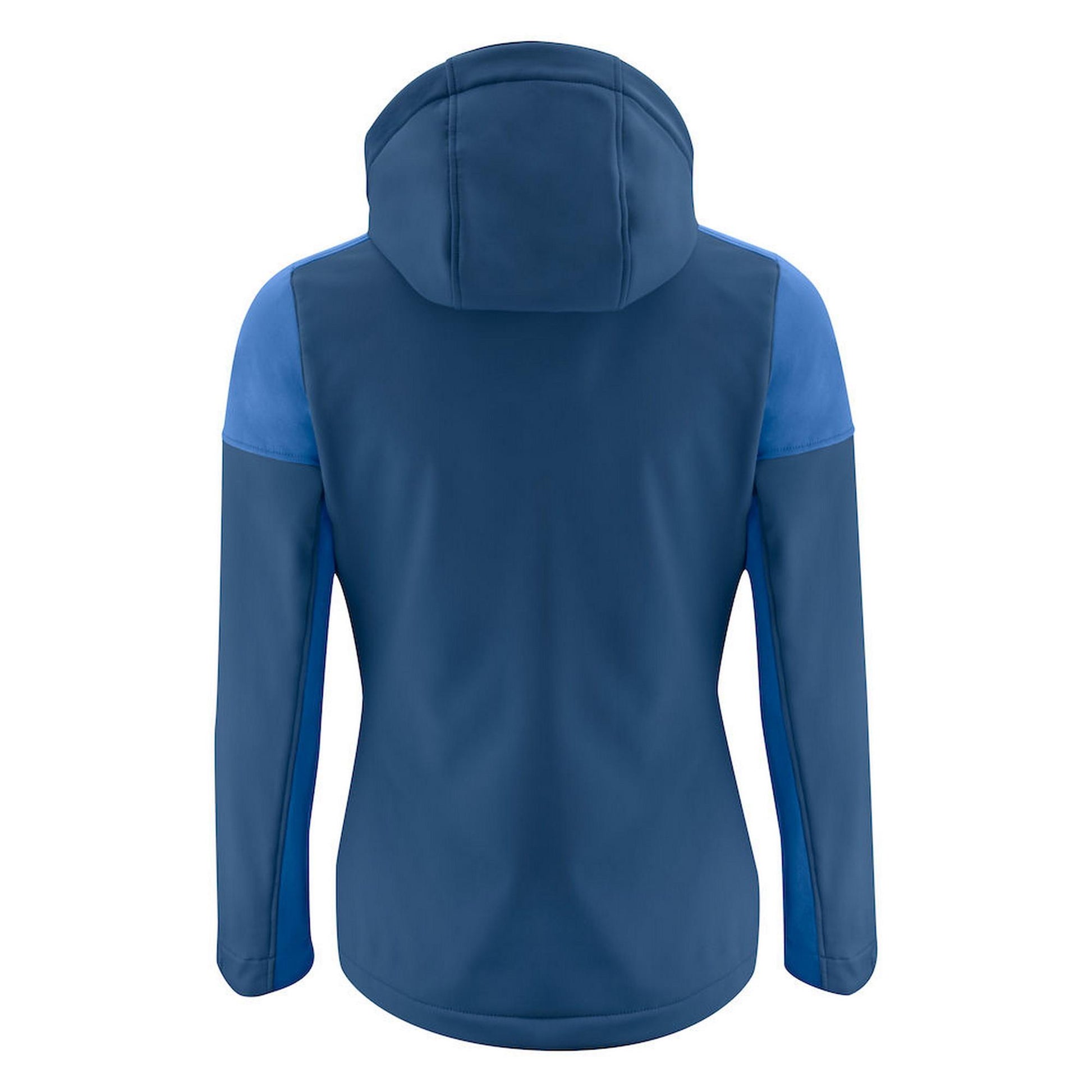 Cobalt Blue-Navy - Back - Printer Womens-Ladies Prime Soft Shell Jacket