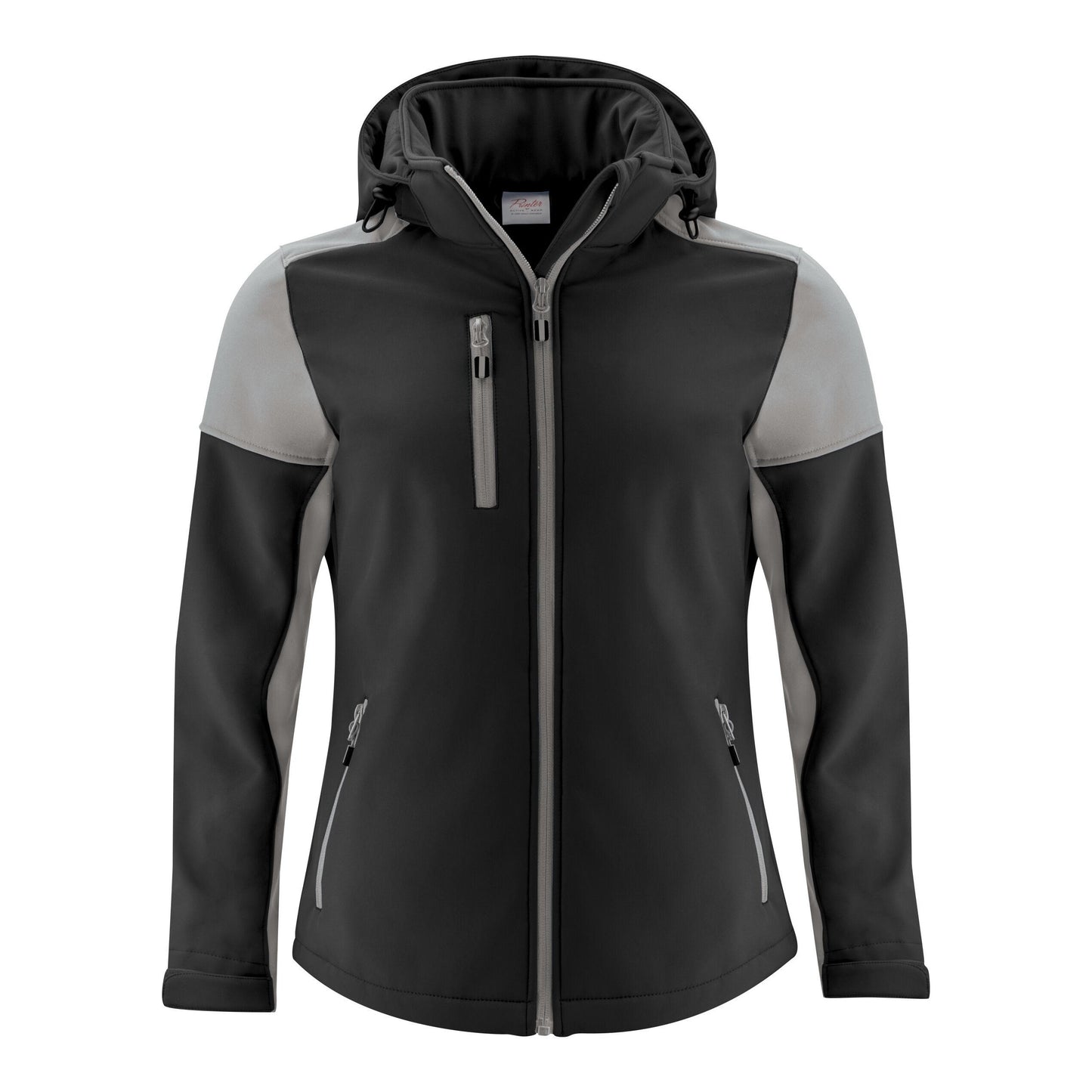 Cobalt-Navy - Front - Printer Womens-Ladies Prime Soft Shell Jacket
