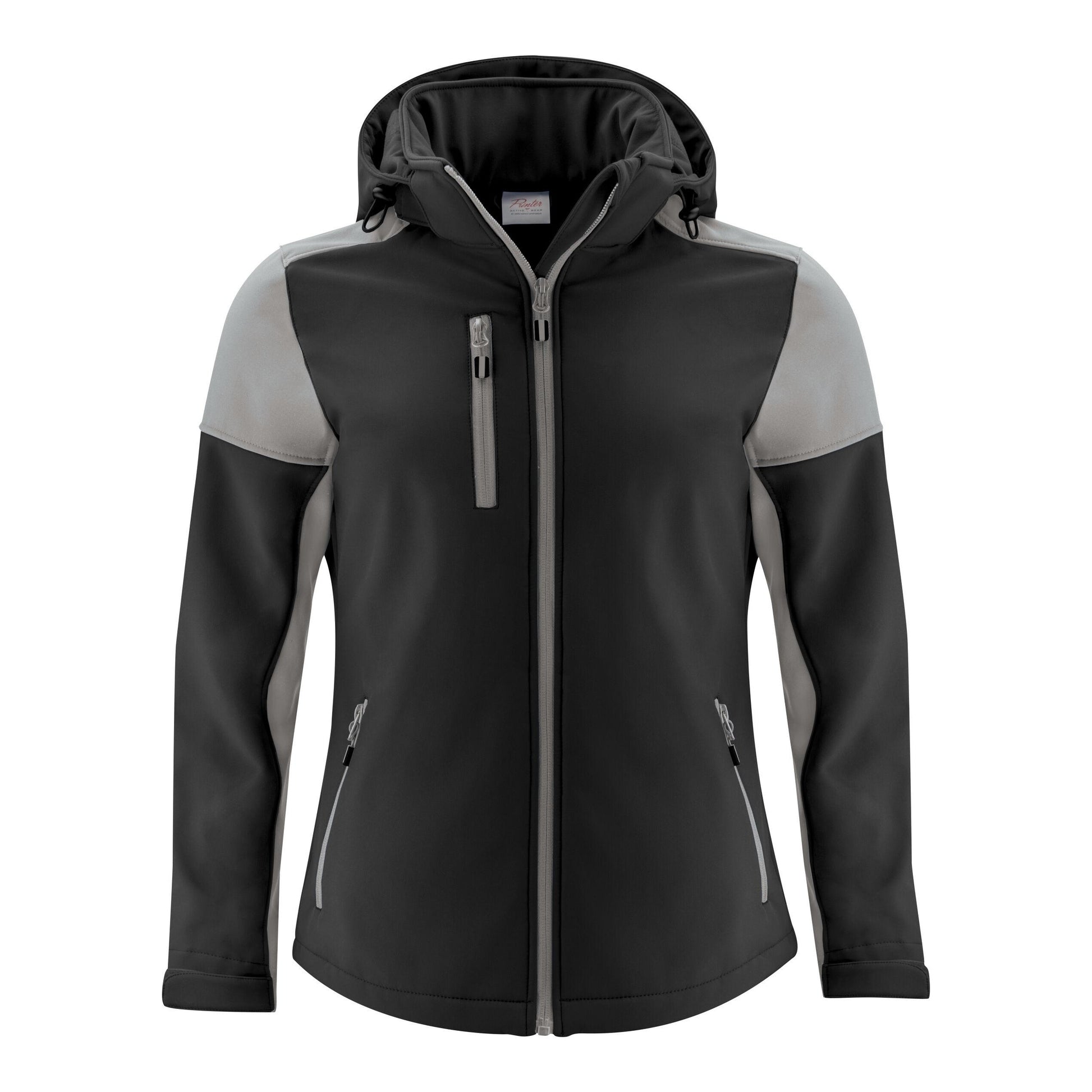 Navy-Cobalt - Front - Printer Womens-Ladies Prime Soft Shell Jacket