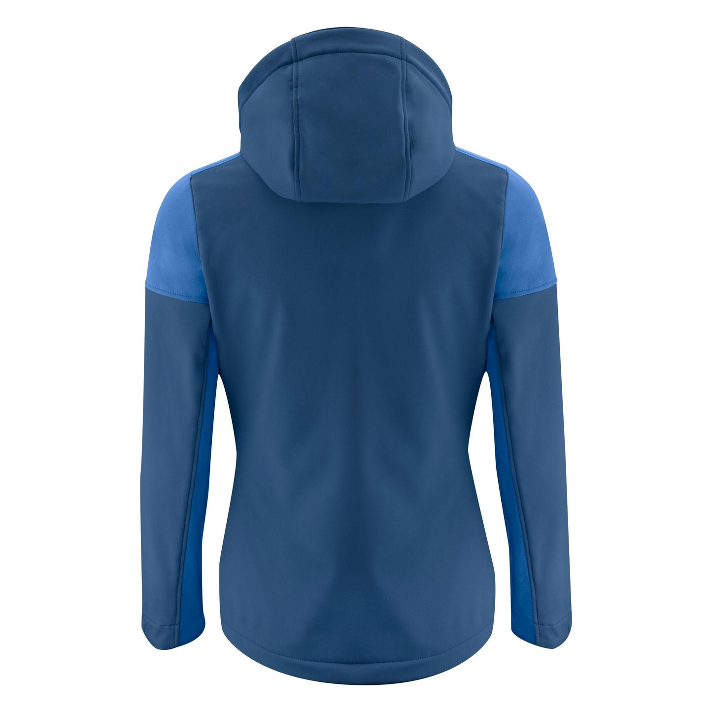 Navy-Cobalt - Side - Printer Womens-Ladies Prime Soft Shell Jacket